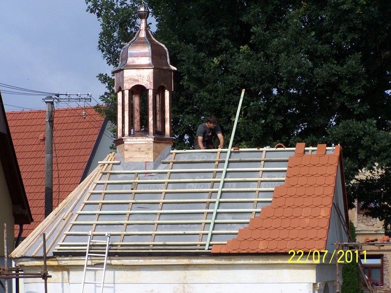 ukázka střechy